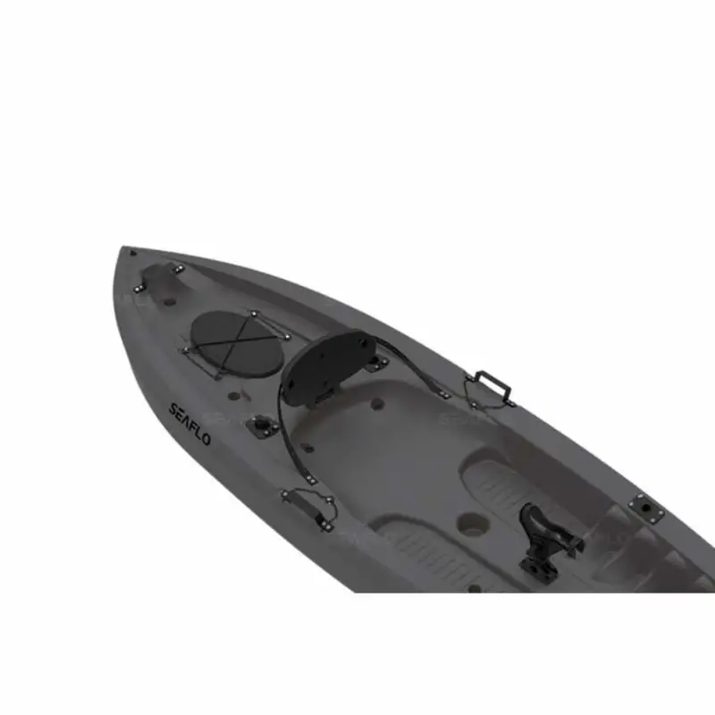 SEAFLO Tek Kişilik Balıkçılık Kanosu Gri