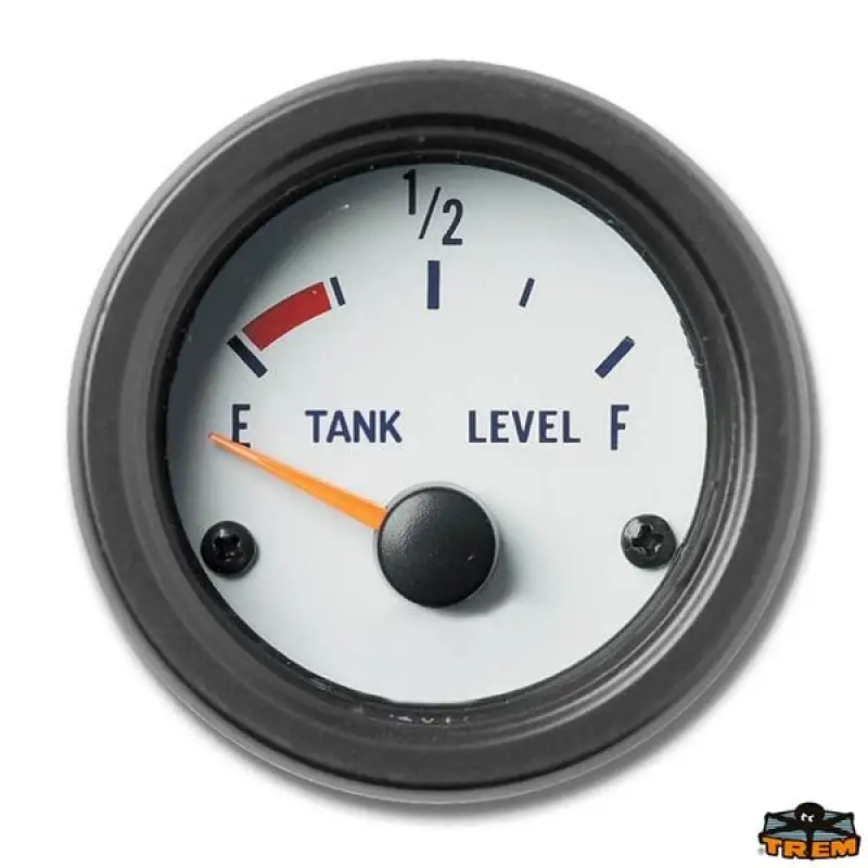 TREM Eco Line Su Seviye Göstergesi 12V Beyaz 10-180 Ohm