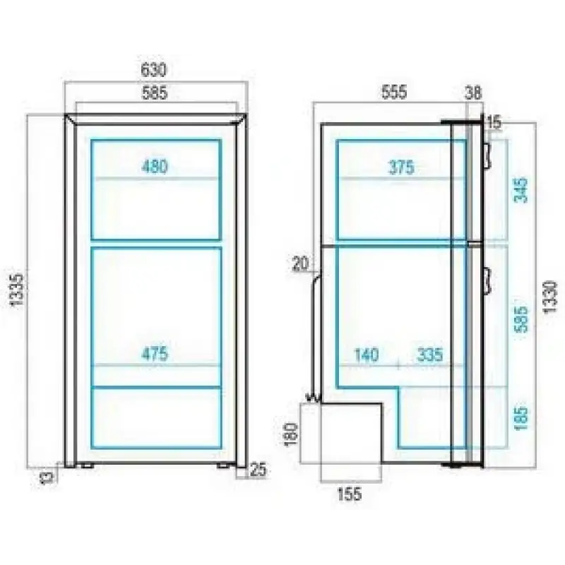Vitrifrigo Derin Dondurucu DP2600İX OCX2