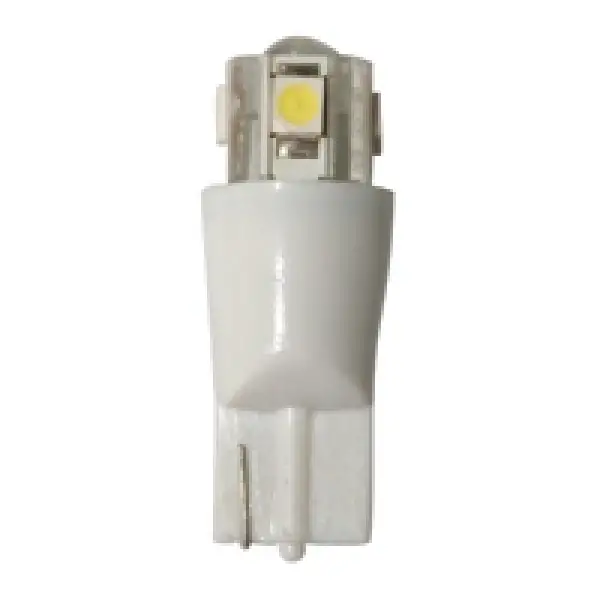 Lalizas LED Ampul 12V T10 Soğuk Beyaz 4SMD+1LED 9.2x29.5mm
