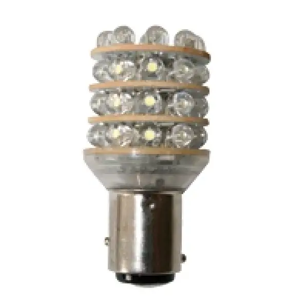 Lalizas 12V LED Ampul T25 BAY15D Soğuk Beyaz 36 LED