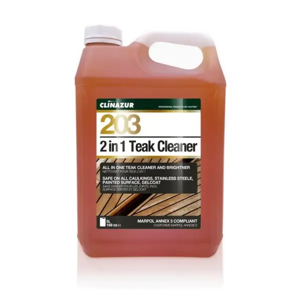 CLIN AZUR -203- 2 IN 1 TİK TEMİZLEYİCİ, 5 LT