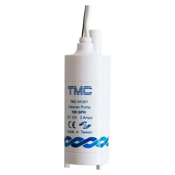TMC Dalgıç Karavan Pompası 100GPH 24V 1,9M Kablolu