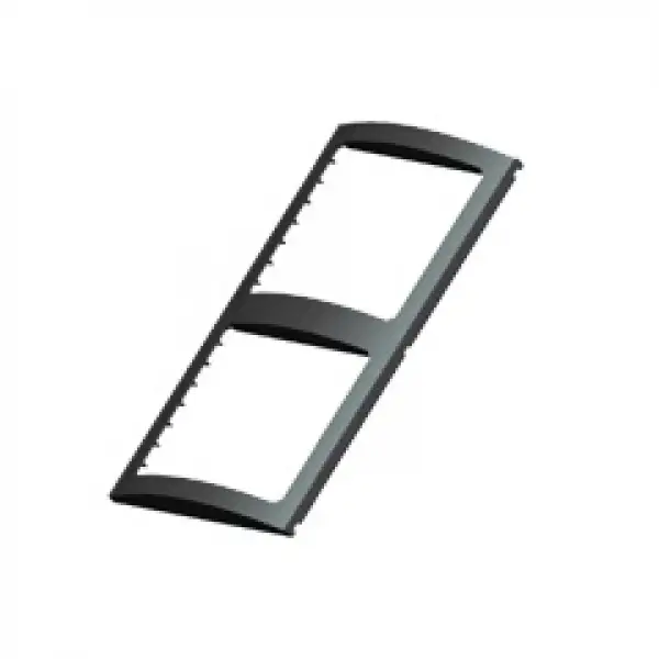 Kontrol Paneli Çerçevesi, Çiftli, L 18.5 Cm W 10Cm,Siyah