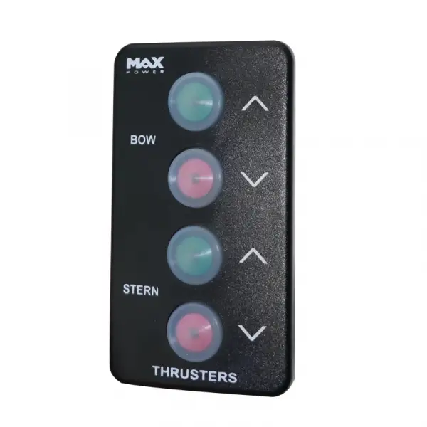 Maxpower Çift Pervane Kumanda Paneli Siyah