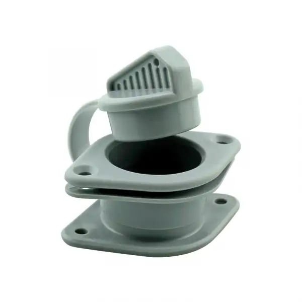 25mm Tekne Aynası İçin Gri Çekvalfli Tahliye Vanası ve Tapa Seti