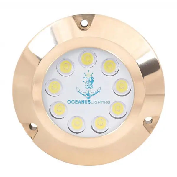 Oceanus OCL0934-B Bronz Su Altı Lambası 9 Led (mavi Led)