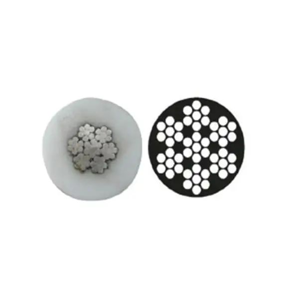 KWING METAL Paslanmaz Çelik İzoleli Halat 4x8MM 7x7 AISI316