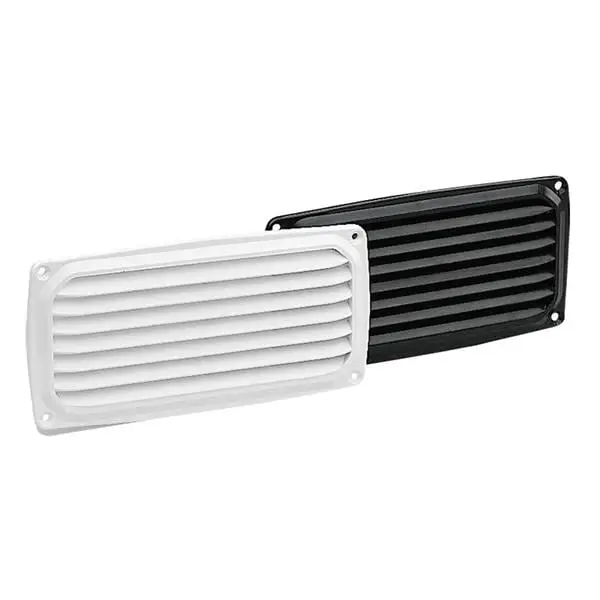 Nuova Rade Plastik Havalandırma Izgarası Siyah 200x100mm