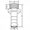 Hortum rakoru 3/4 x 19 mm