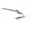 Pulluk tip çıpa, paslanmaz çelik 12KG