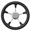 SAVORETTI T9 Poliüretan 28cm Dümen Simidi - Gri
