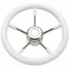 SAVORETTI T9W Plastik Kaplı Beyaz Dümen Simidi - 40cm