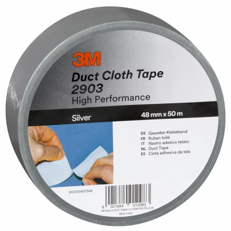 3M 2903 Gümüş Bez Bant 48 mm
