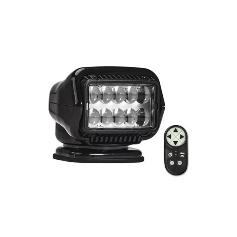 Golight Stryker ST Ledli Kablosuz Projektör, 12V, Siyah
