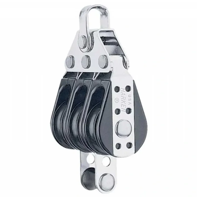 Harken 087 29mm Kuyruklu Üçlü Makara