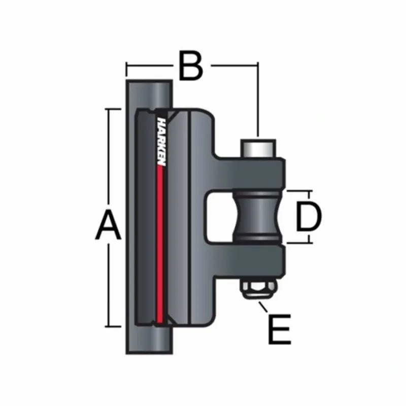 Harken Yelken Arabası 22mm CB
