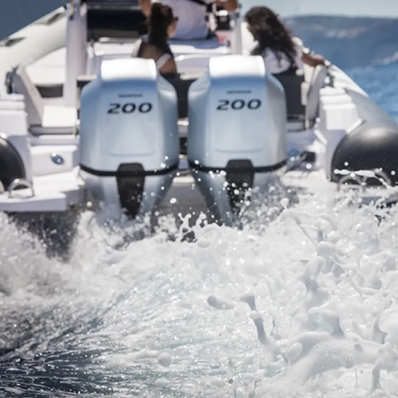 Honda BF 200D XDU White Ekstra Uzun Marşlı R-C