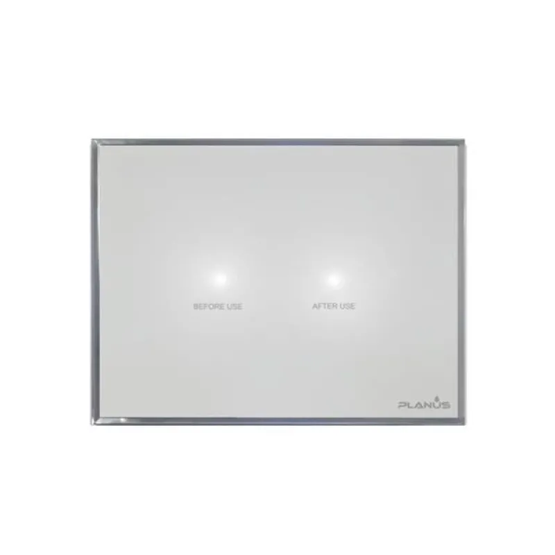Planus Beyaz Full Glass Touch Panel 2 Butonlu