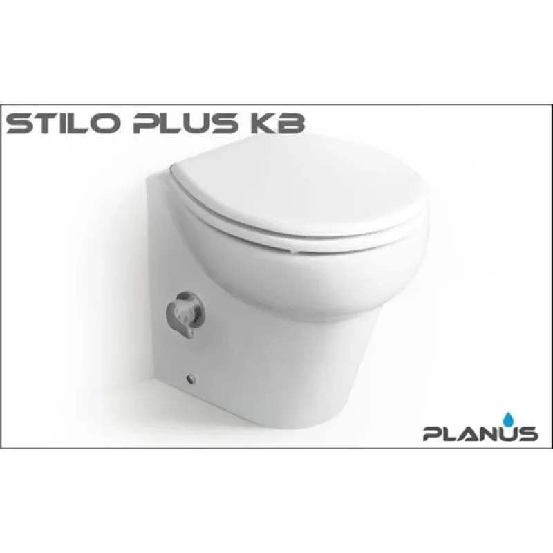 Stilo Plus 12V Beyaz Taş Taharet Kitli Tuvalet