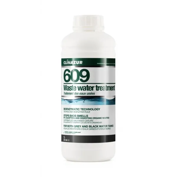 Clin Azur -609- Pis Su Tankı Temizleyici 1 Litre