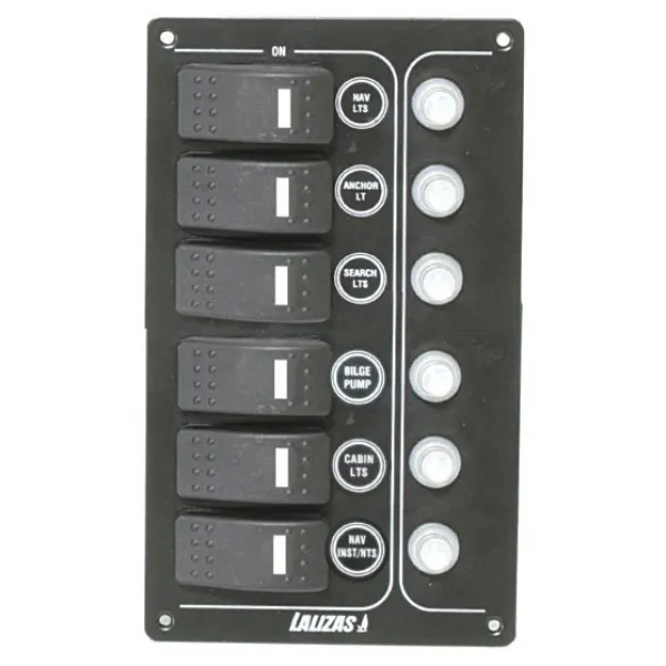 Kontrol Paneli Sp6 Offshore,İşıklı Su Geçirmez 6