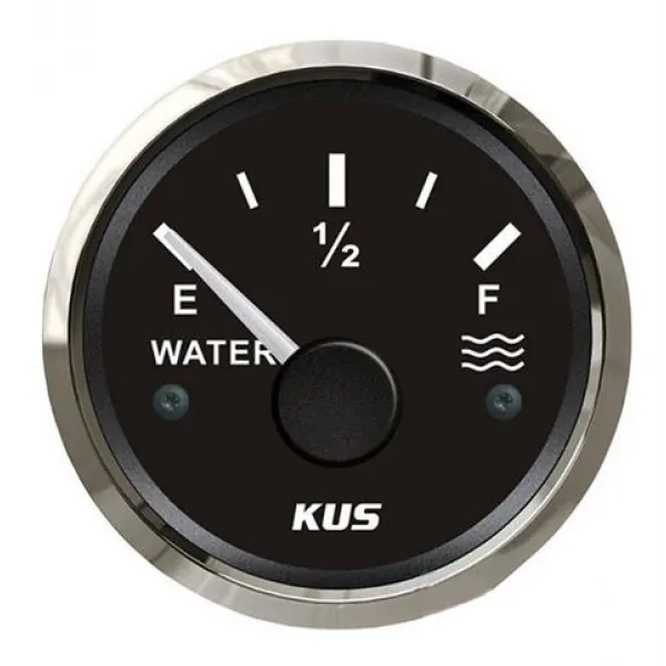 KUS Su Seviye Göstergesi 12-24V 0-190 Ohm Siyah