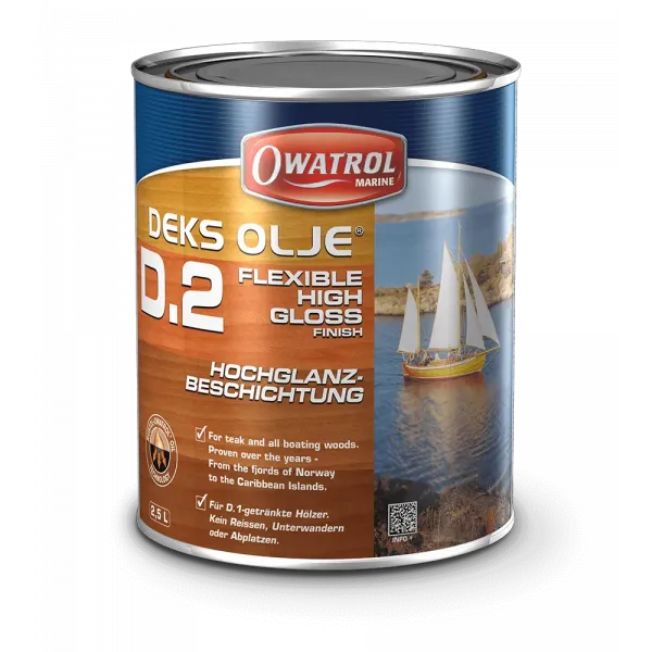 Owatrol Deks Olje D2 Yat Verniği 1 Lt