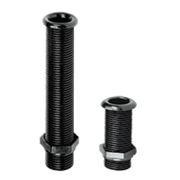 Lalizas Thru-Hull Geçiş Bağlantısı 7/8 22mm Standart Flanşlı Siyah