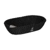 CaptainRA Ekmek Sepeti (oval) Siyah