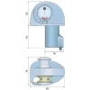 Quick - Eagle Irgat Tamburlu 1400W 24V 10mm