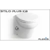 Stilo Plus 24V Beyaz Taş Taharet Kitli Tuvalet