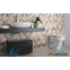 Stilo Plus 24V Beyaz Taş Taharet Kitli Tuvalet