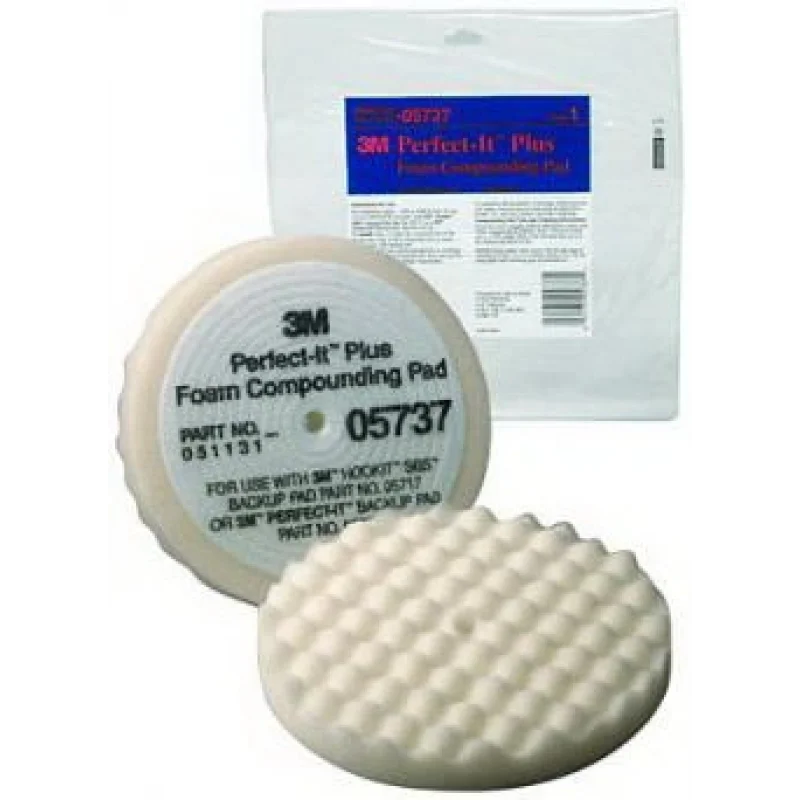 3M Hookit Beyaz Kalın Pasta Süngeri 220mm PN5737