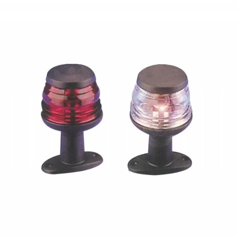 Ayaklı Tepe Lambası Siyah 12 v Led - Beyaz