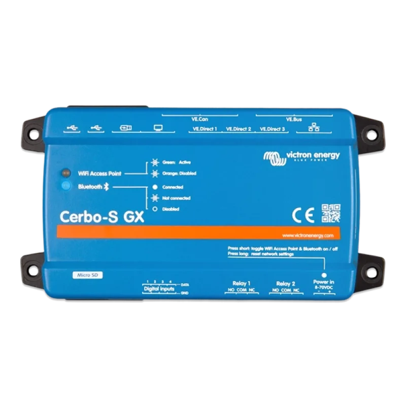 CERBO-S GX - Victron Energy İzleme ve Kontrol Paneli