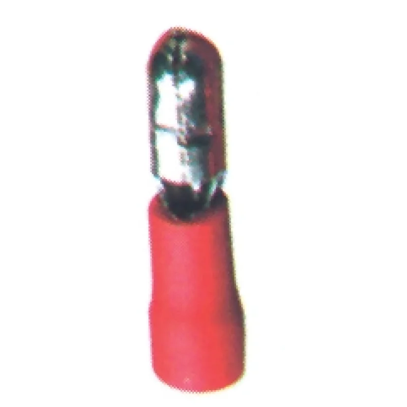 Lalizas Çıt Çıt Fiş Erkek Kırmızı 0,25-1,15 mm² 50 Adet