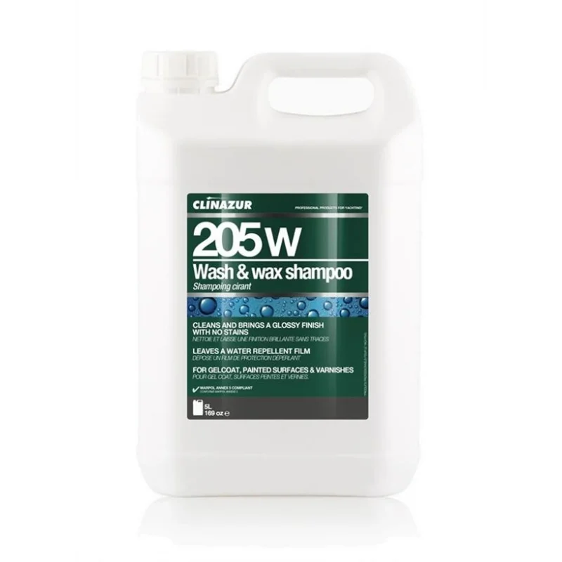 Clin Azur -205WW- Yıkama ve Koruma Şampuanı 5 Litre