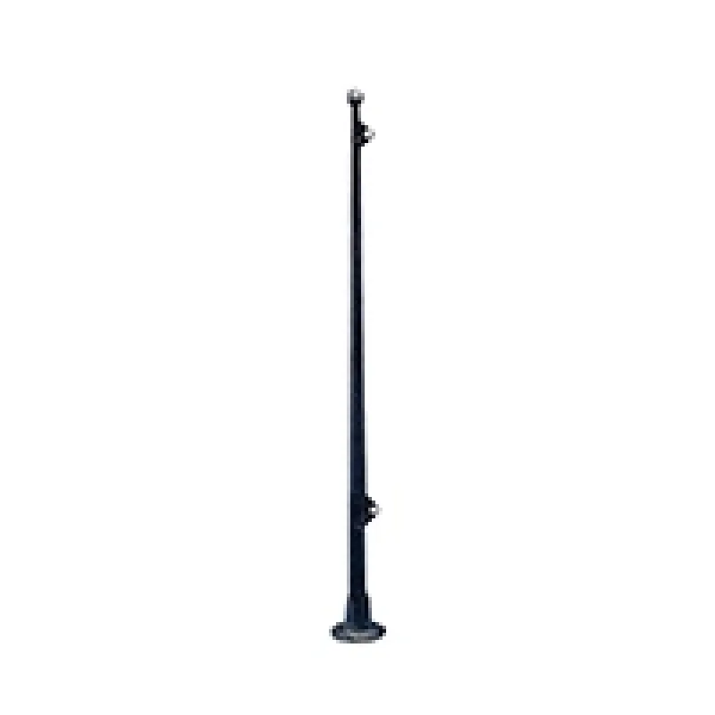 Nuova Rade Bayrak Direği Dikey/Yatay Montaj 290mm Siyah
