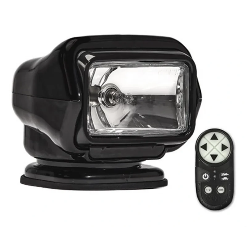 Golight Sytryker ST Kablosuz Projektör, 24V, Siyah