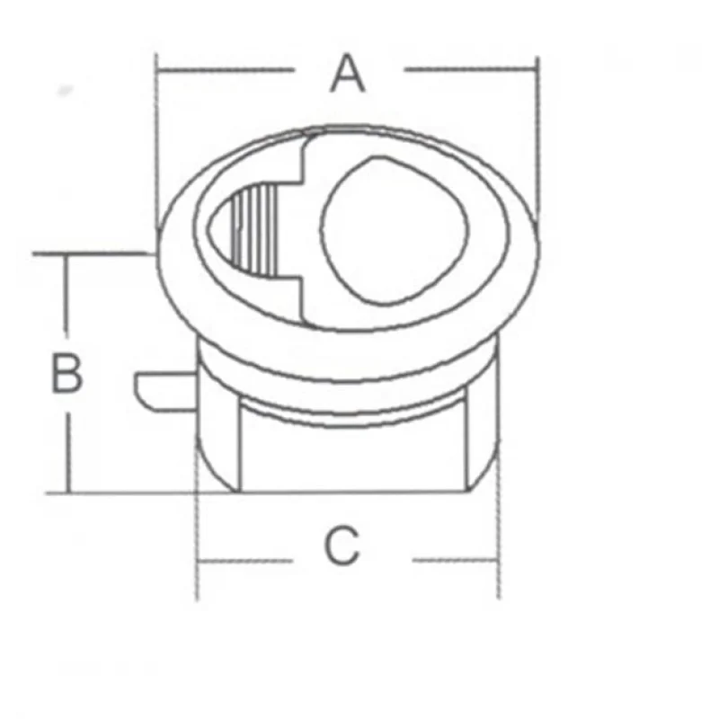 Gömme kulp 60mm