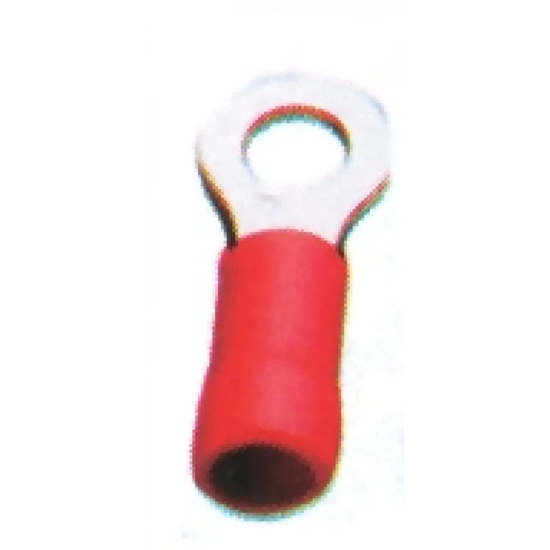 Lalizas Halka Bağlayıcı Kırmızı 5,3mm 0,25-1,15mm² 50 Adet