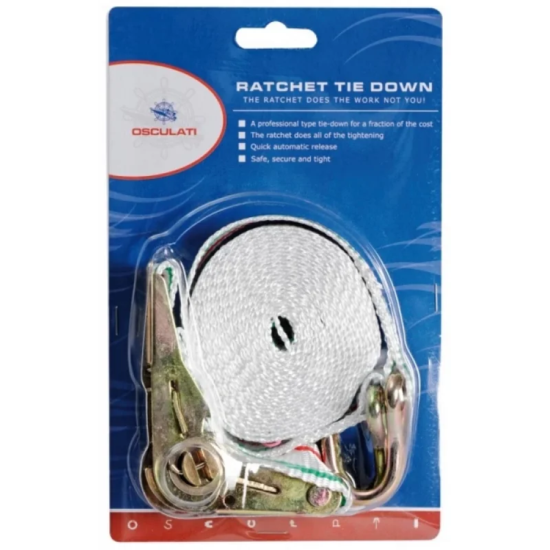 Kayışlı Gergi, Galvanizli Çelik, 6 Metre