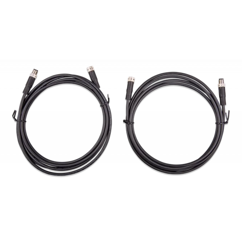 MALE TO FEMALE 3 POLE CABLE 2M (BAG OF 2) (M8