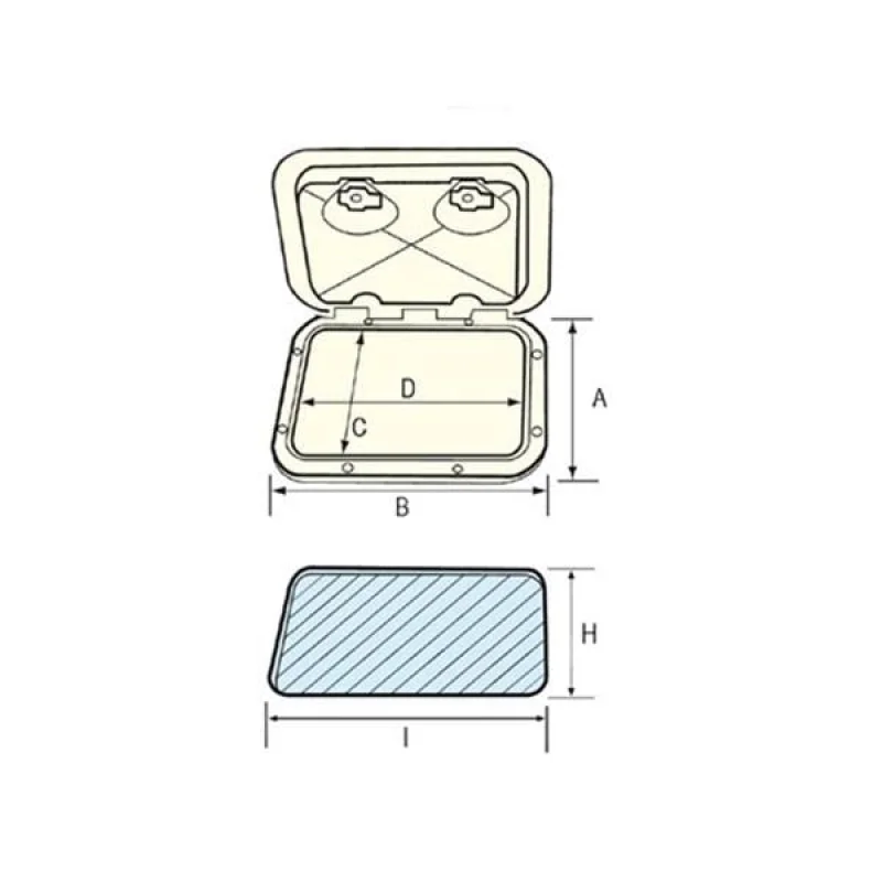 Nuova Rade Mid Line Plastik Kapak