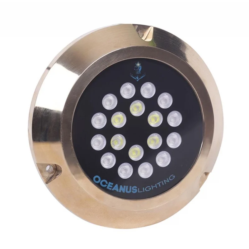 Oceanus OCL-1860 Bronz Su Altı Aydınlatma Lambası (mavi Işık)