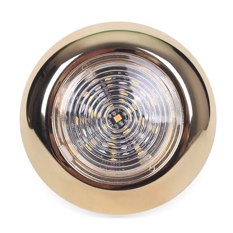 Oceanus SMSL100 Sıva Üstü Led Aydınlatma (Altın Rengi)