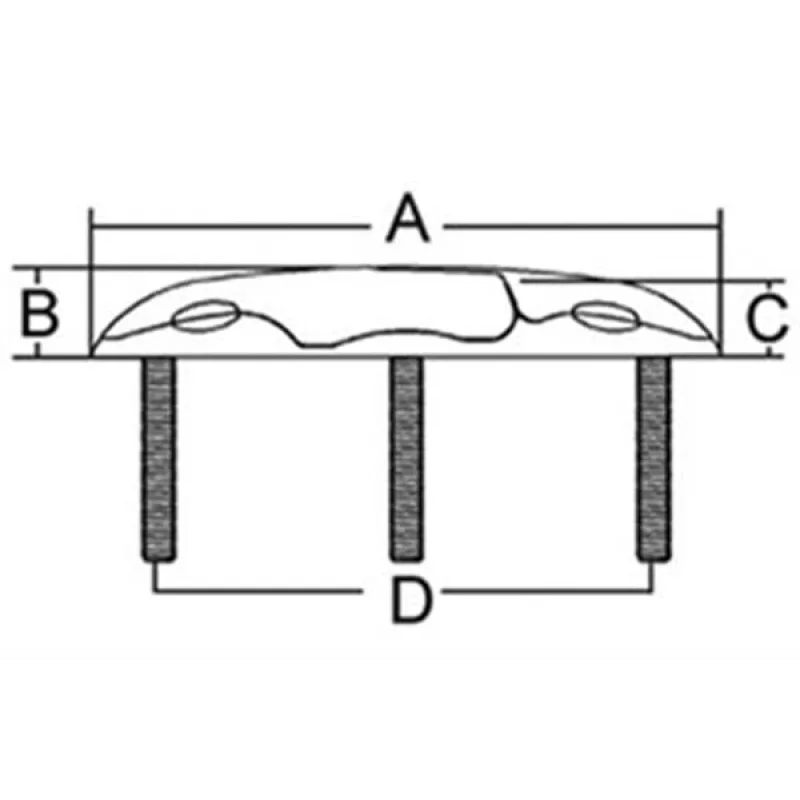 Paslanmaz Çelik Koç Boynuzu 253mm