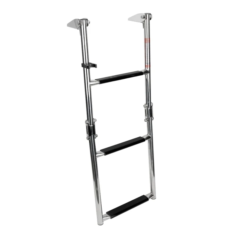 Platformlu Merdiven, 2+2 Basamak, İnox 316, Ø 22mm, 276X740mm