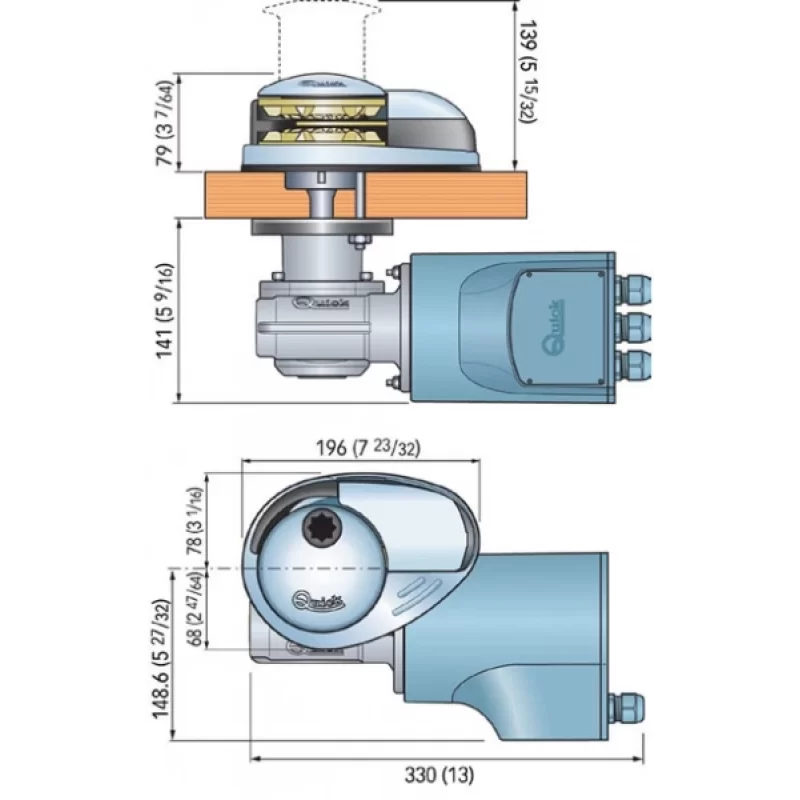 Quick - Prince Irgat Tamburlu 700W 24V 6mm